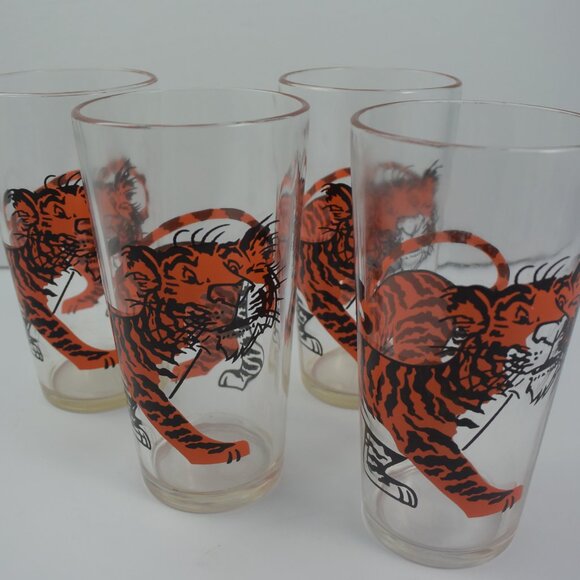 4 Esso "Put a Tiger in Your Tank" Drink Glasses Vintage Excellent Condition! - Picture 11 of 13